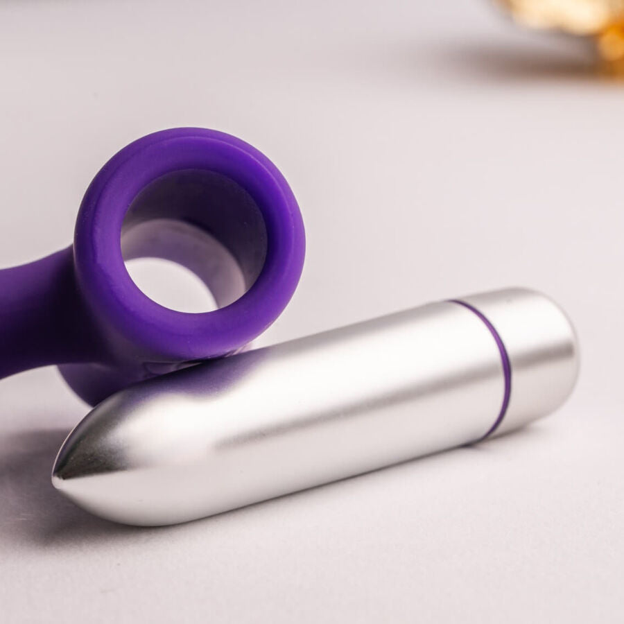 ROCKS-OFF - PETITE SENSATIONS TEAZER ANAL PLUG VIBRATOR LILA