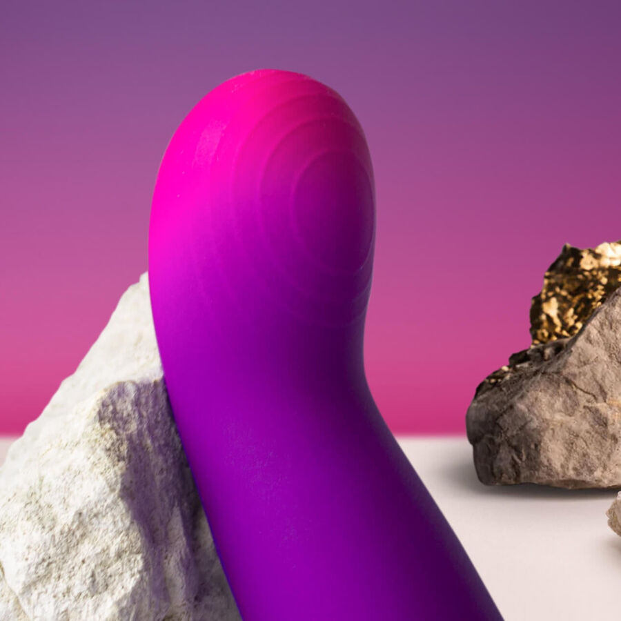 ROCKS-OFF - Glow Girl Vibe Discreet Lila G-Spot-Vibrator