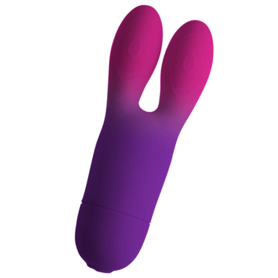 ROCKS-OFF - Glo-Girl Bunny flexibler Vibrator Lila