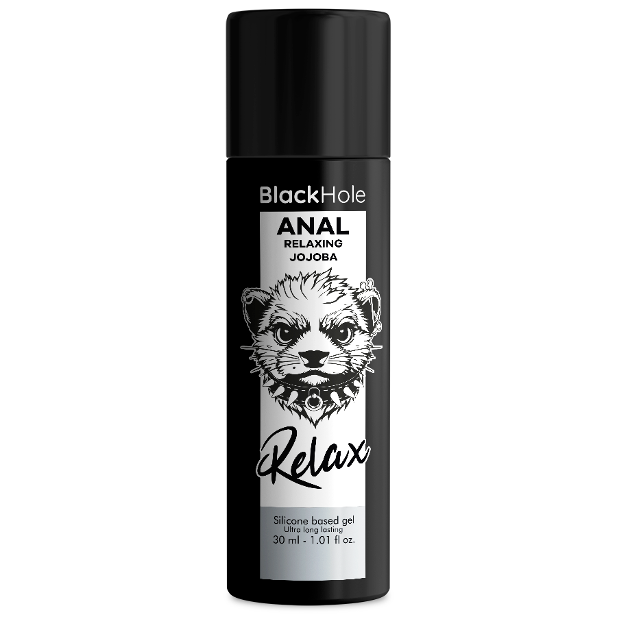 BLACK HOLE – Jojoba Relax Anal-Entspannungsgel auf Silikonbasis, 30 ml
