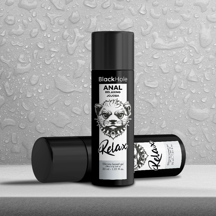 BLACK HOLE – Jojoba Relax Anal-Entspannungsgel auf Silikonbasis, 30 ml