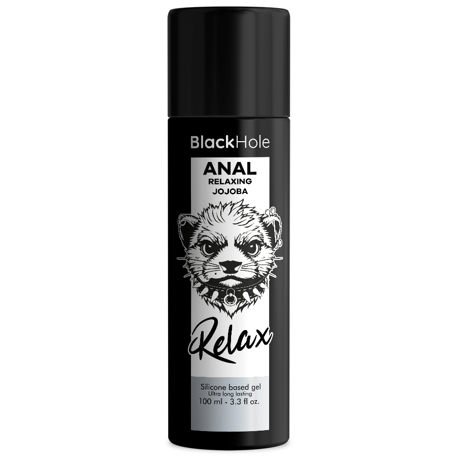 BLACK HOLE – Jojoba Relax Anal-Entspannungsgel auf Silikonbasis, 100 ml