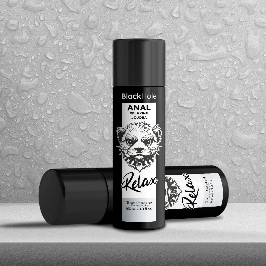 BLACK HOLE – Jojoba Relax Anal-Entspannungsgel auf Silikonbasis, 100 ml