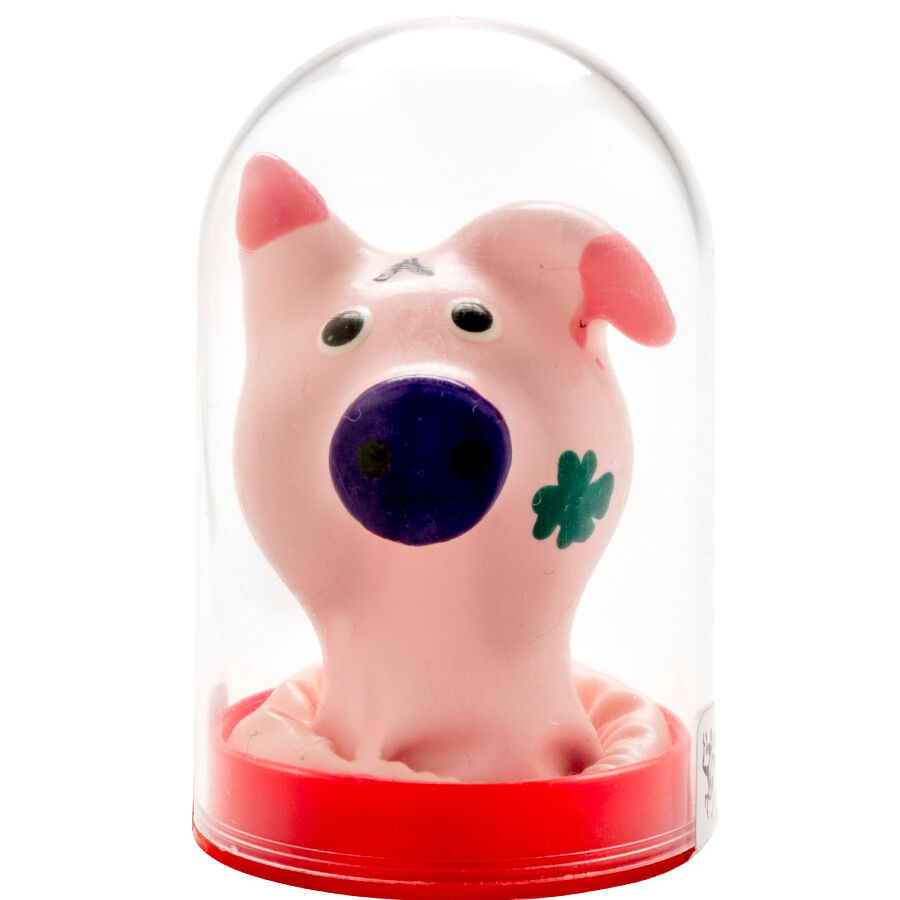 CONDOMERIE – Handbemalte Neuheitskondome Schweinekopf