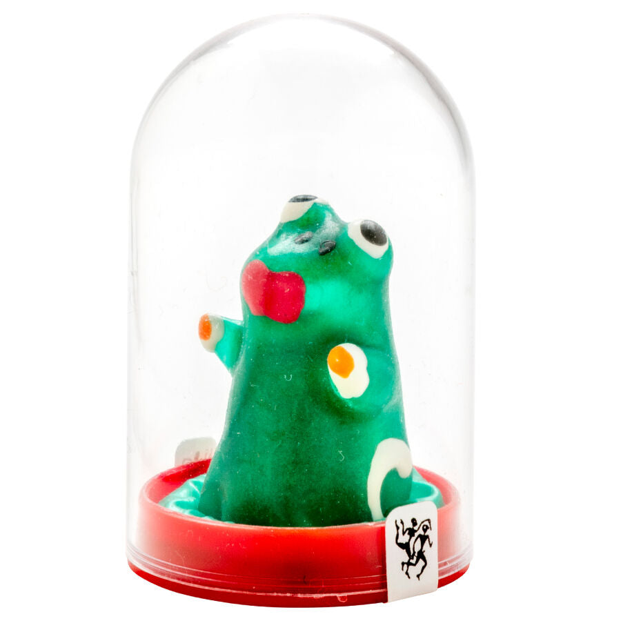 CONDOMERIE – Handbemalte Neuheitskondome Froschmodell 1