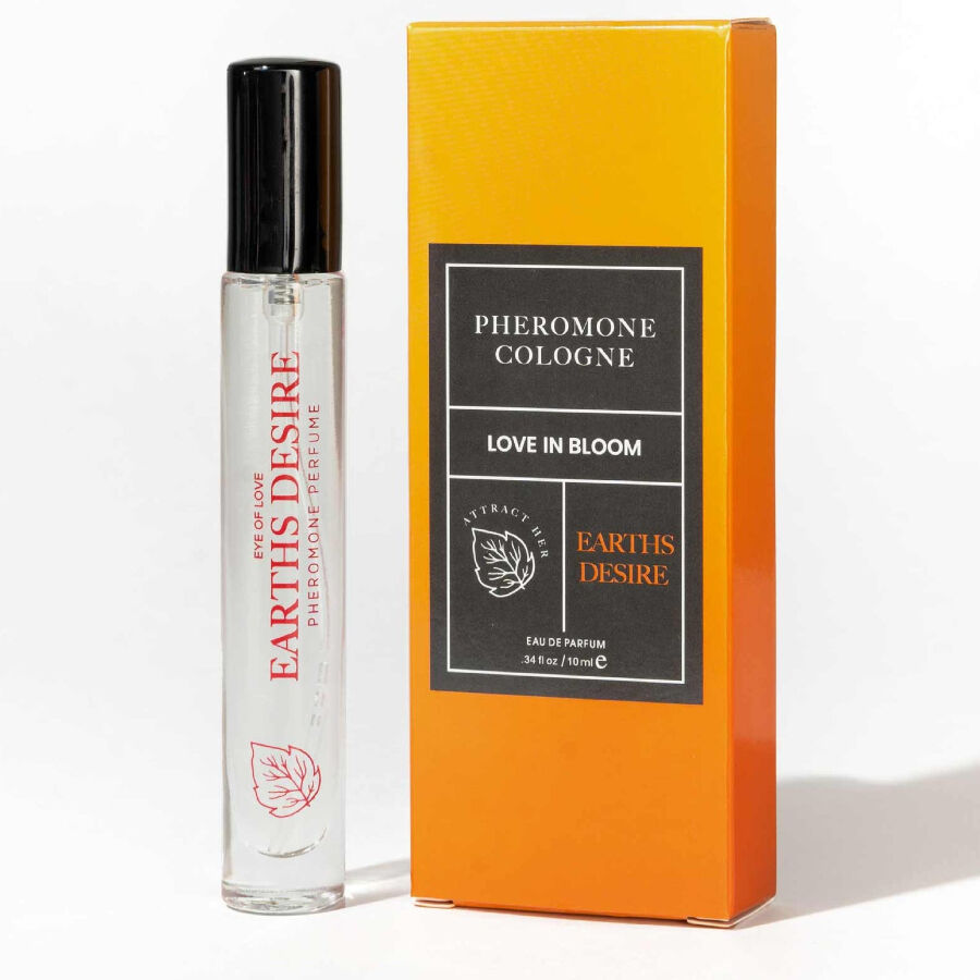 EYE OF LOVE – Bloom Earth's Desire Sativa-Parfüm für Männer, 10 ml