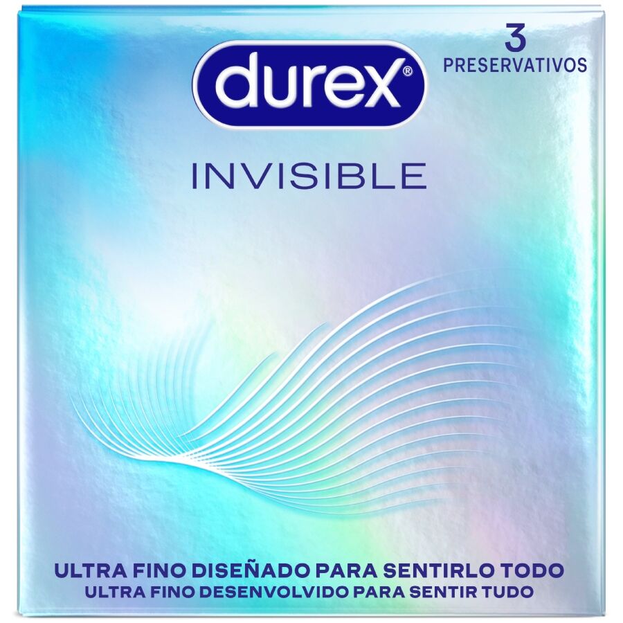 DUREX – Invisible ultradünne Kondome, 3 Stück