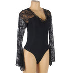 SUBBLIME – Body mit Blumenmuster