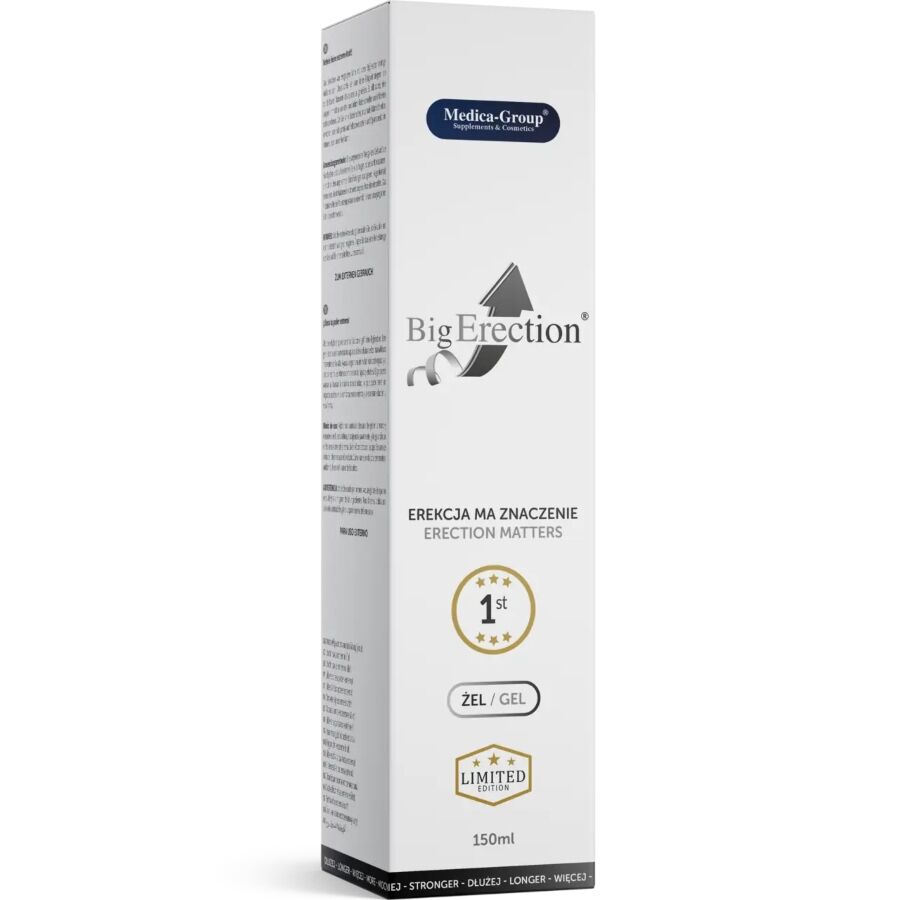 MEDICA GROUP – Intimgel Für Grosse Erektionen Für Männer 150 ml