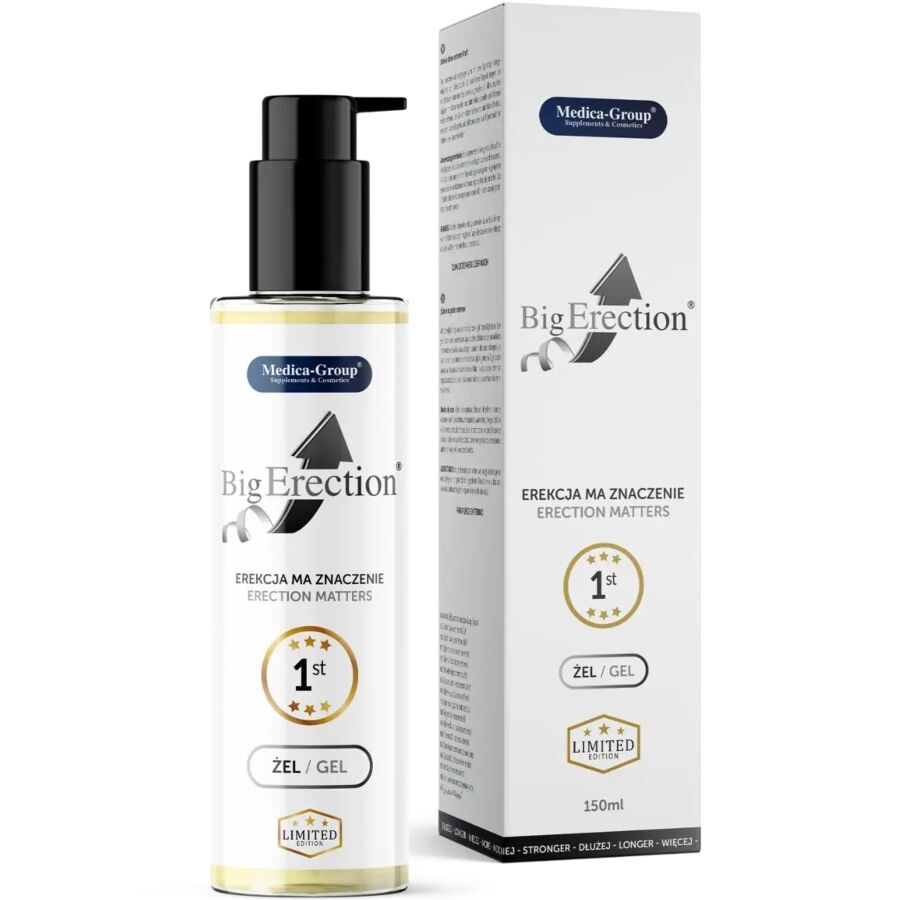 MEDICA GROUP - INTIMGEL FÜR GROSSE EREKTIONEN FÜR MÄNNER 150 ML