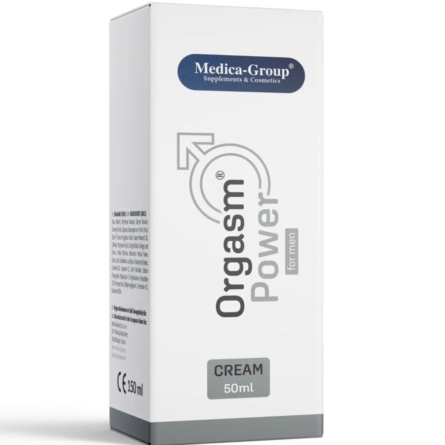 MEDICA GROUP – Orgasm Power Intimcreme Für Männer 50 ml
