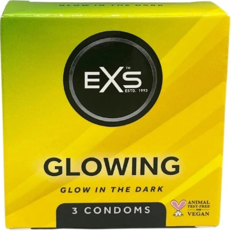 EXS CONDOMS - Glow in the Dark leuchtende Kondome