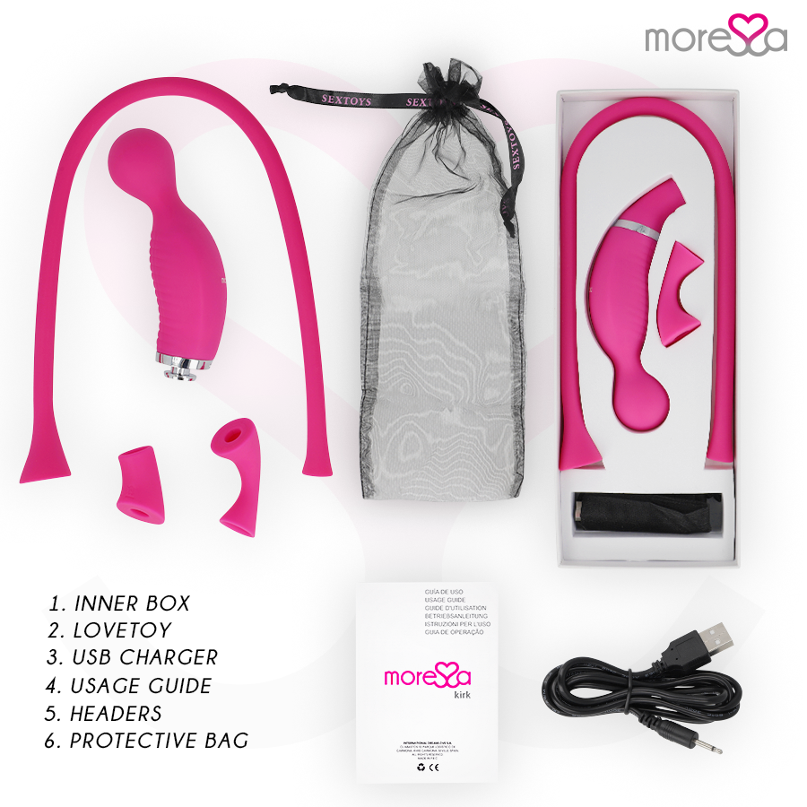 MORESSA - KIRK PREMIUM SILIKON WIEDERAUFLADBAR