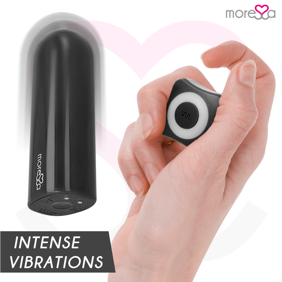 MORESSA - Nix Vibrator Fernbedienung Schwarz diskret