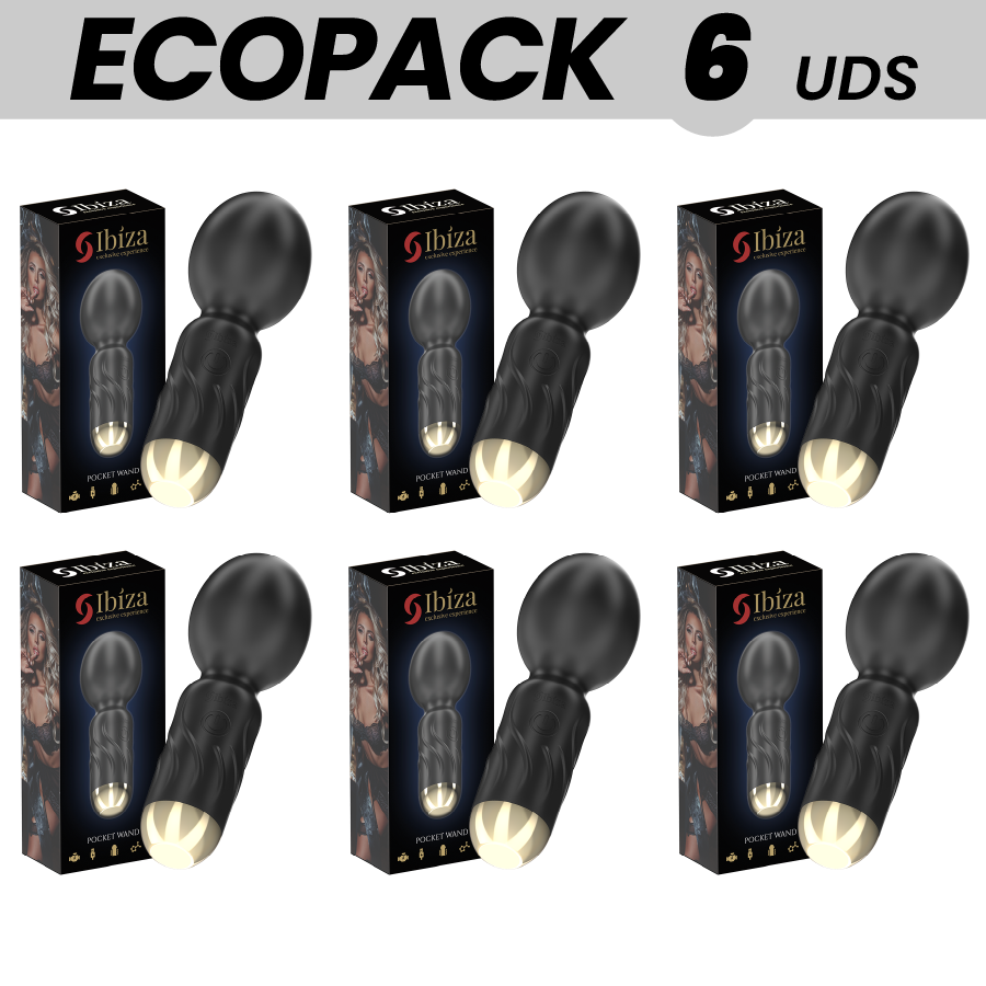 ECOPACKS 6 Einheiten - Ibiza Pocket Stabvibrator