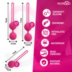 MORESSA - OSIAN SET PREMIUM SILIKON ROSA (Osian One - 51 g | Osian Two - 101 g | Osian Three 85 g)