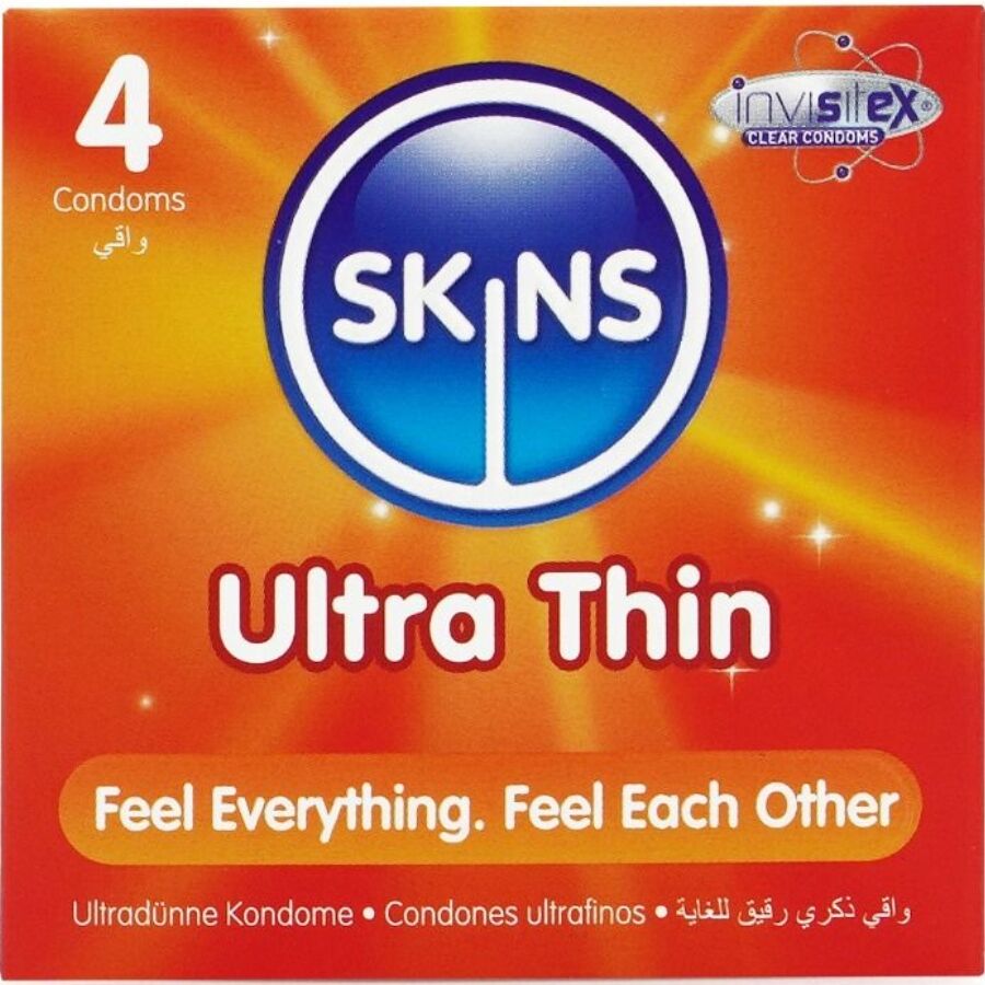 SKINS – Ultradünne Premium-Kondome Packung 4