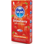 SKINS - ERDBEERE PREMIUM-KONDOME PACKUNG 8