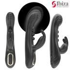 IBIZA - VIBRIERENDES RABBIT MIT PULSATION