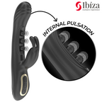 IBIZA - VIBRIERENDES RABBIT MIT PULSATION