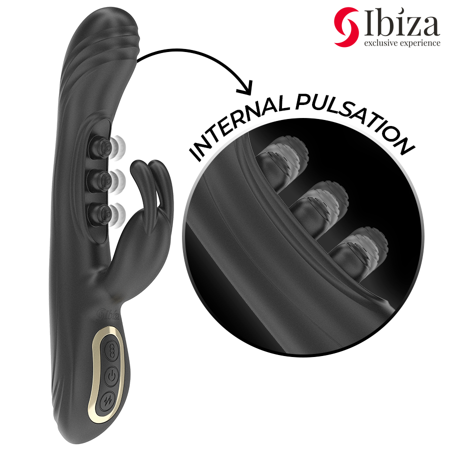 IBIZA – Vibrierender Rabbit mit Pulsation