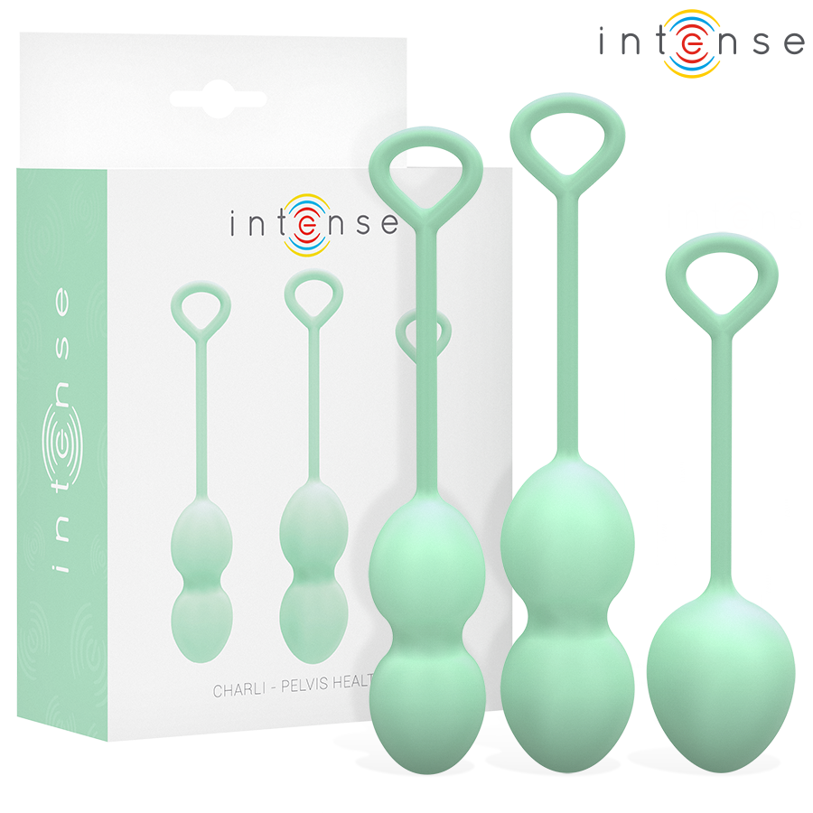INTENSE – Charli Kegel Ball Kit Hellgrün