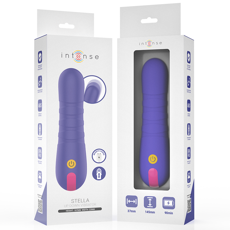INTENSE – Stella Up & Down Vibrator mit Stoßfunktion
