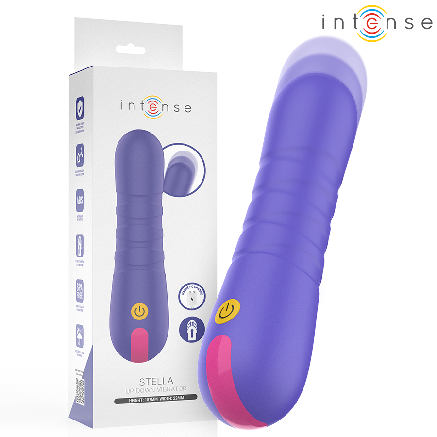 INTENSE – Stella Up & Down Vibrator mit Stoßfunktion