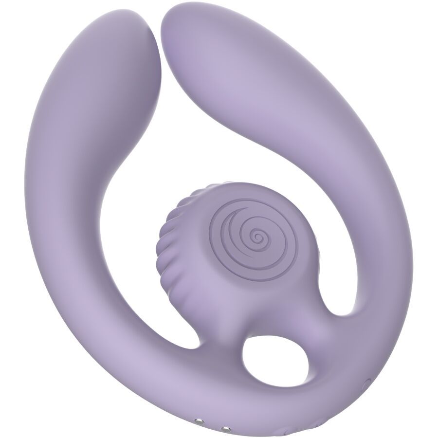 SNAIL VIBE – Gizi Duo Paarstimulator mit Fernbedienung Lila