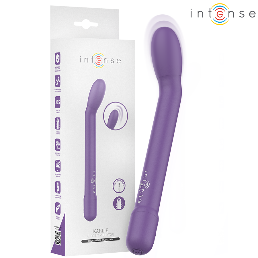 INTENSE – Karlie wiederaufladbarer G-Punkt-Stimulator, Lila
