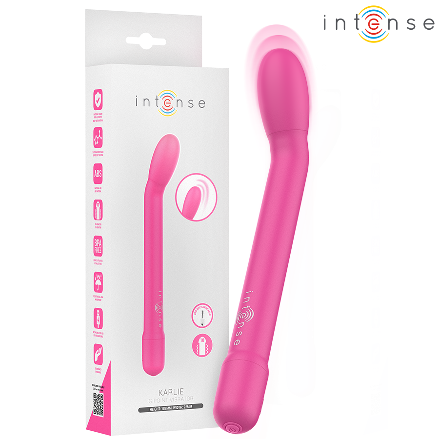 INTENSE – Karlie wiederaufladbarer G-Punkt-Stimulator, Rosa