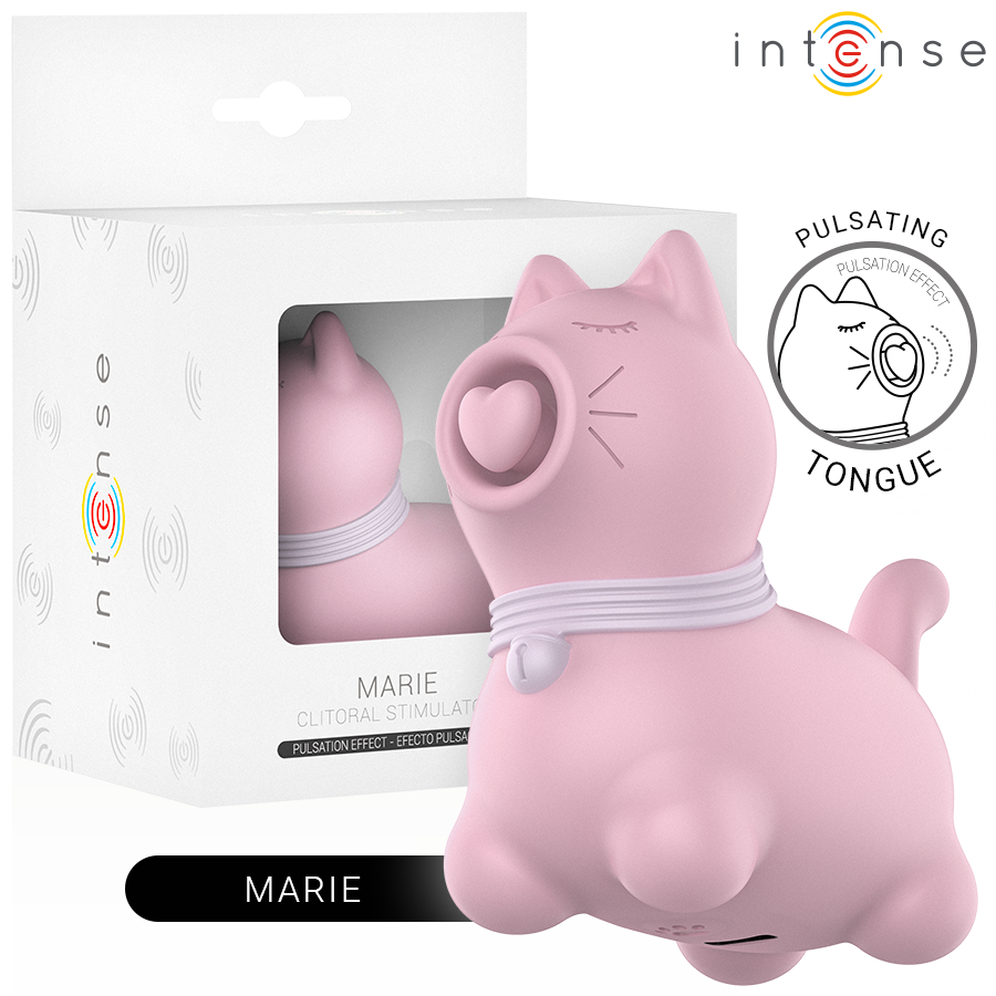 INTENSE – Marie Zungenstimulator mit Pulsationsfunktion, Rosa