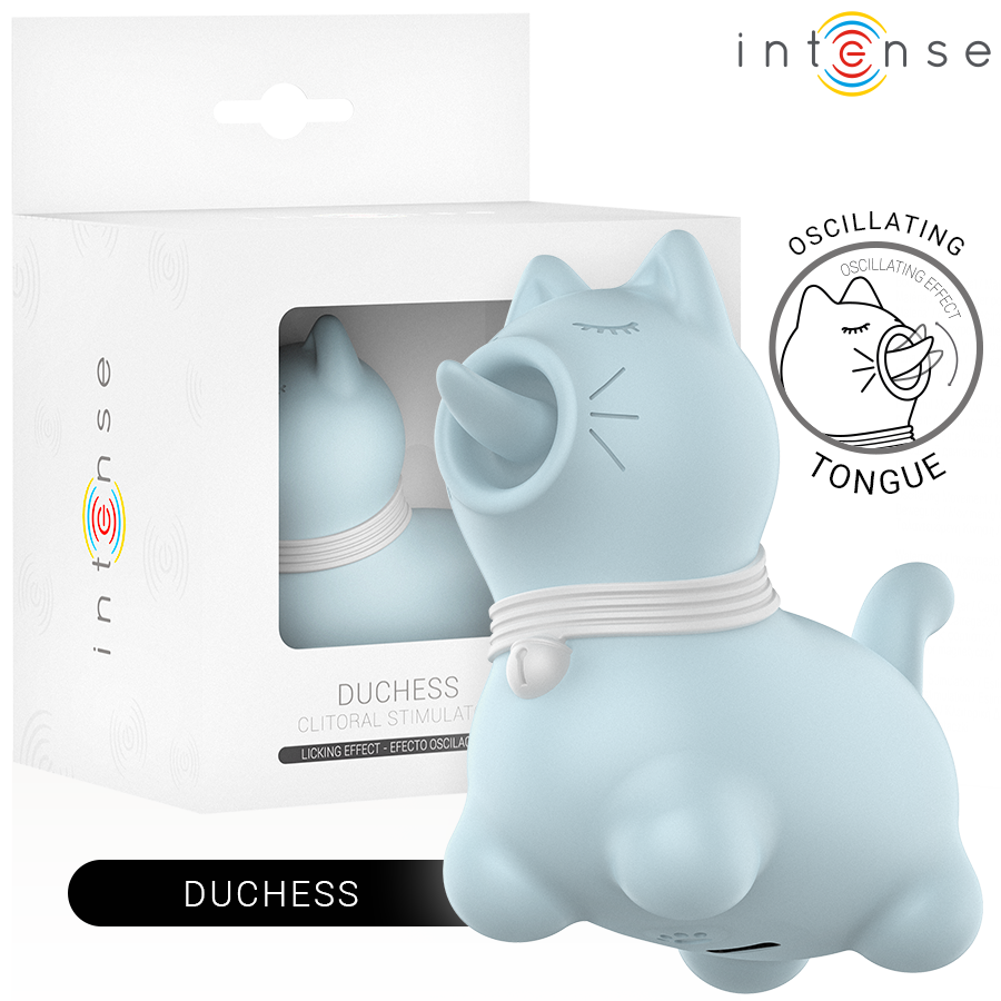 INTENSE – Duchess Zungenstimulator mit 360°-Rotation, Blau