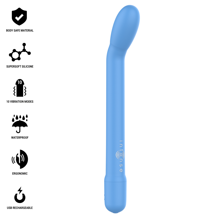 INTENSE - KARLIE WIEDERAUFLADBARER G-PUNKT-STIMULATOR BLAU