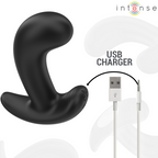 INTENSE - Chandler Analplug, 10 Vibrationsmodi, Schwarz, mit Fernbedienung