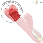 INTENSE - Thalia Vibrator mit Vibrations-, Stoß- und Tapping-Funktion Rot