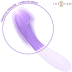 INTENSE - Becky beheizbarer Vibrator, 19 cm, 7 Vibrationsmodi, Lila