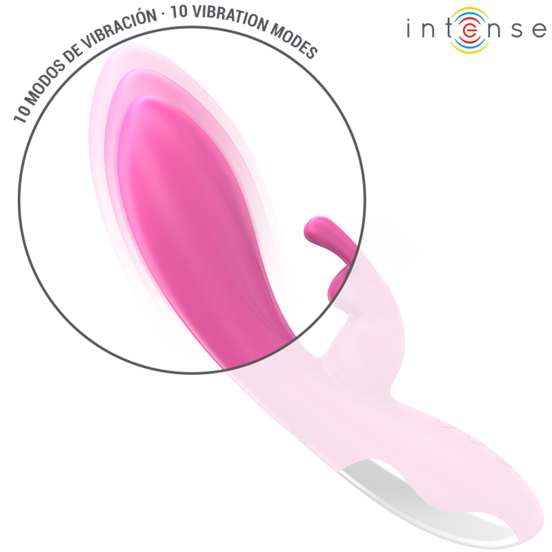 INTENSE - Randall Rabbit Vibrator, 10 Vibrationsmodi, Rosa