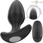 INTENSE - Joey Analplug, 10 Vibrationsmodi, Schwarz, mit Fernbedienung