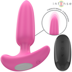 INTENSE - Ross Analplug, 10 Vibrationsmodi, Rosa, mit Fernbedienung