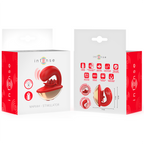 INTENSE - Mariah U-förmiger Vibrator und Stimulator, 10 Vibrationsmodi, Rot