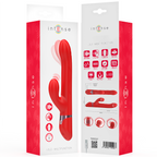 INTENSE - LELE MULTIFUNKTIONSVIBRATOR ROTIEREND & OSZILLATION & STIMULATION ROT