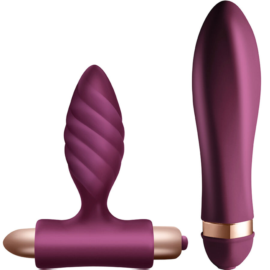 CLIMAXIMUM – Desire Kit Twisted Vibrator + Analplug