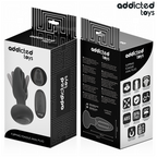 ADDICTED TOYS - ANALPLUG MIT VIBRIERENDER ZUNGE UND FERNBEDIENUNG