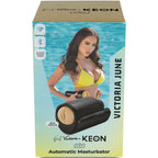 KIIROO - KEON WIFI COMBO VICTORIA JUNE AUTOMATISCHER MASTURBATOR + FEEL STROKER