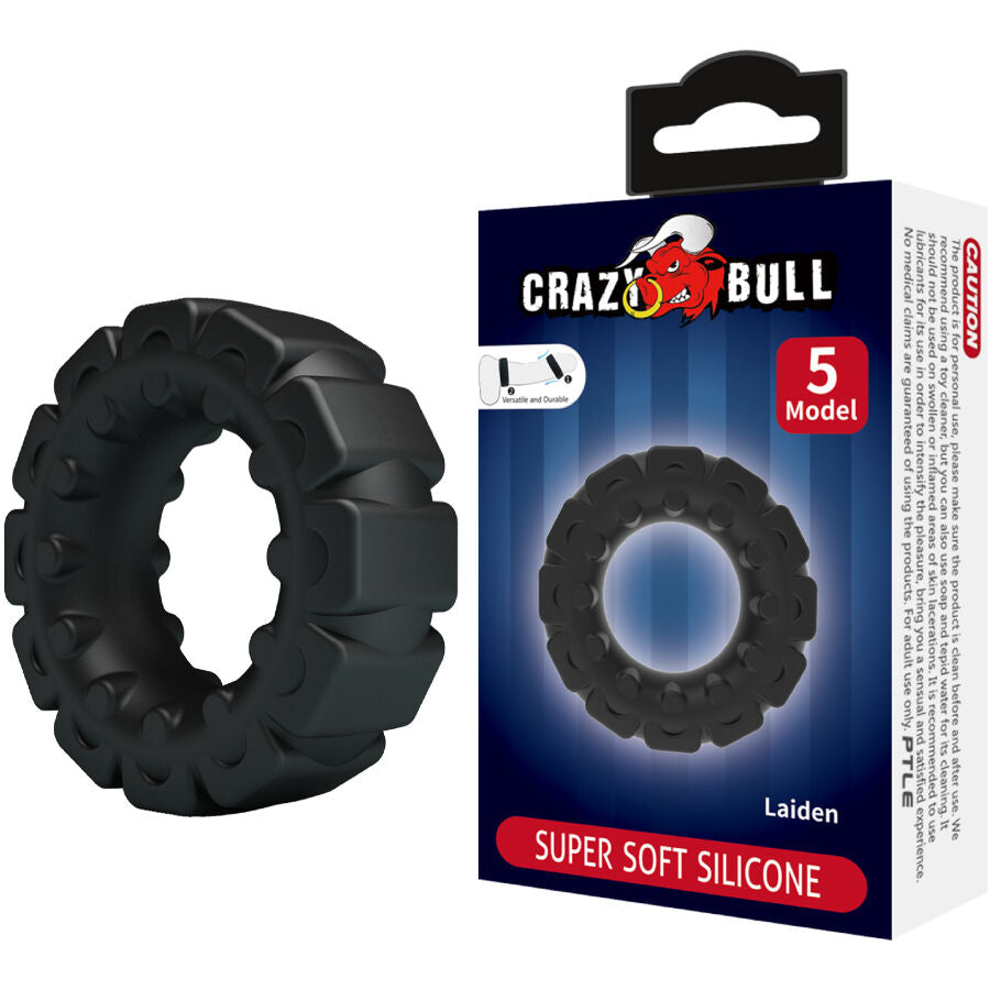 CRAZY BULL – Laiden Silikon-Penisring, Modell 5