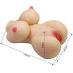 CRAZY BULL - Herta Mini-Torso mit realistischer Vagina, 497 g