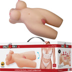 CRAZY BULL - MIA REALISTISCHER WEIBLICHER TORSO VAGINA UND ANAL 8,5 KG