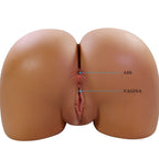 CRAZY BULL - Wendy realistischer weiblicher Po-Vibrator und Sauger mit Ton, 11 kg