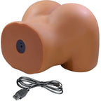 CRAZY BULL - Wendy realistischer weiblicher Po-Vibrator und Sauger mit Ton, 11 kg